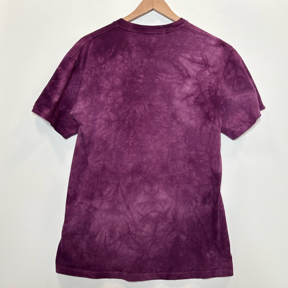 The Mountain Abyssinian Cat Graphic Short Sleeve T-Shirt Womens Size M Tie Dye - Picture 4 of 8